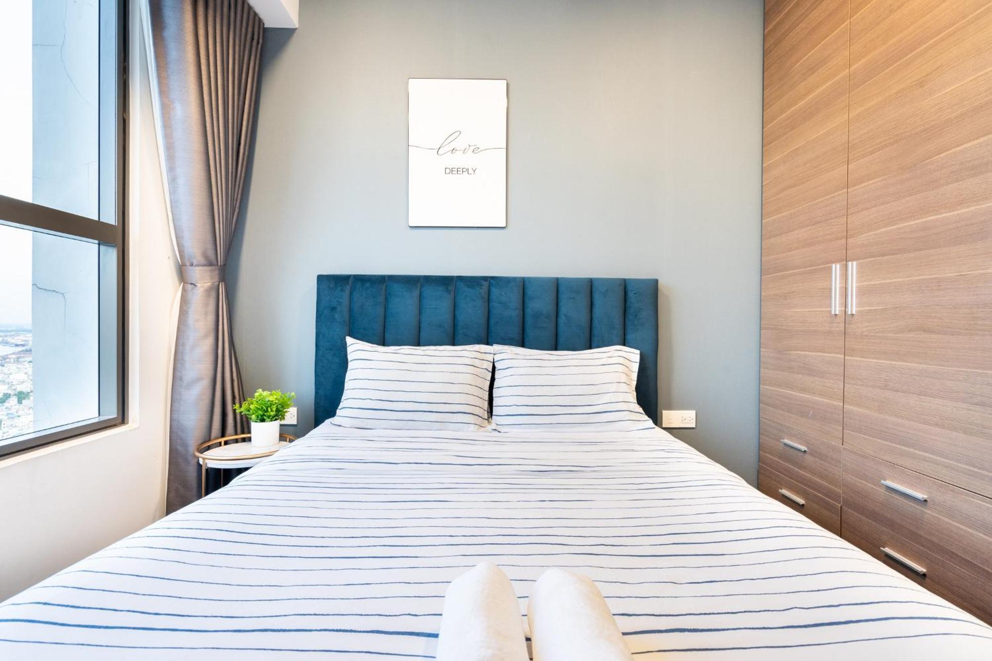 Min' Apartment - Rivergate Residence Downtown Bui Vien - Free Pool Ciudad Ho Chi Minh  Exterior foto