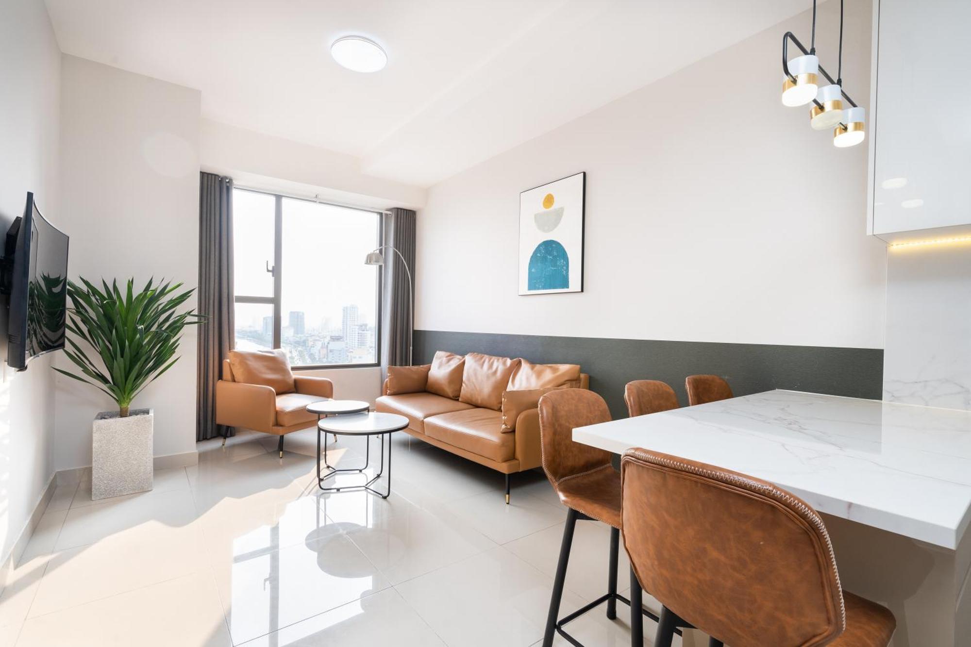 Min' Apartment - Rivergate Residence Downtown Bui Vien - Free Pool Ciudad Ho Chi Minh  Exterior foto